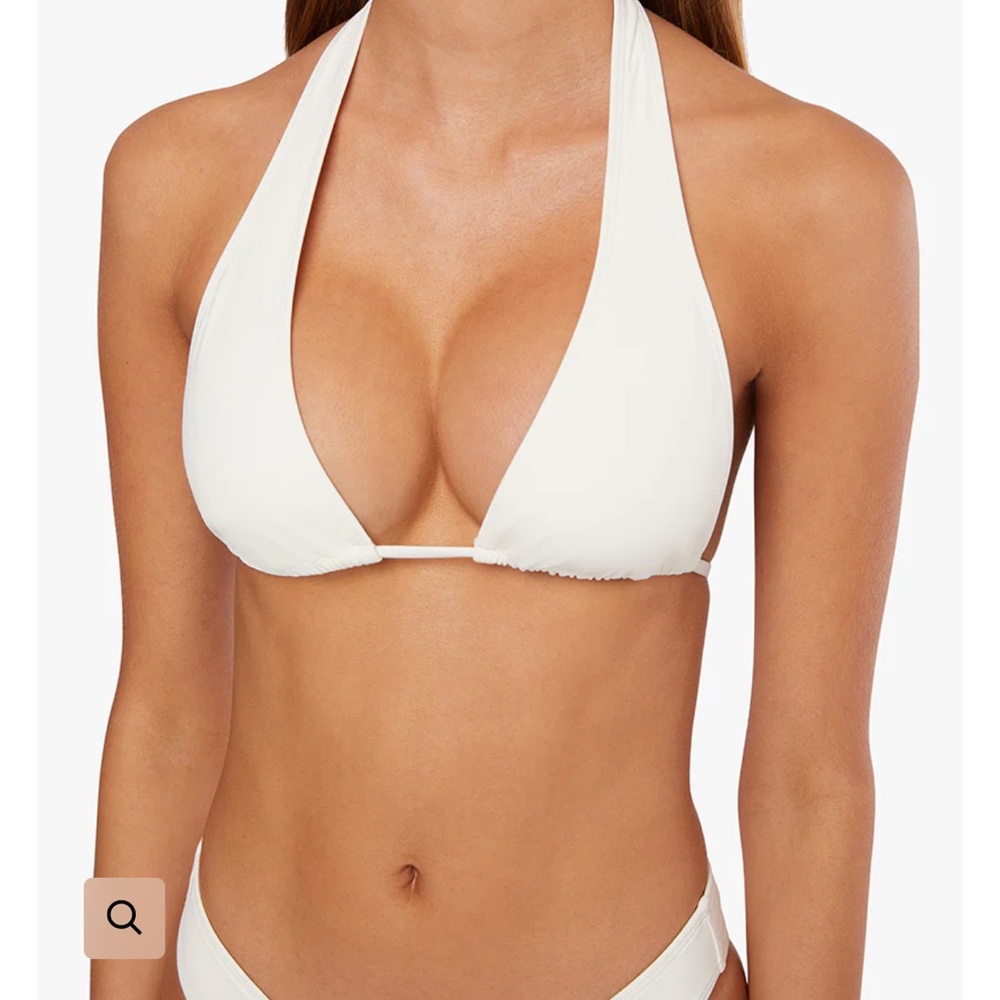 WeWoreWhat Halter Bikini Top